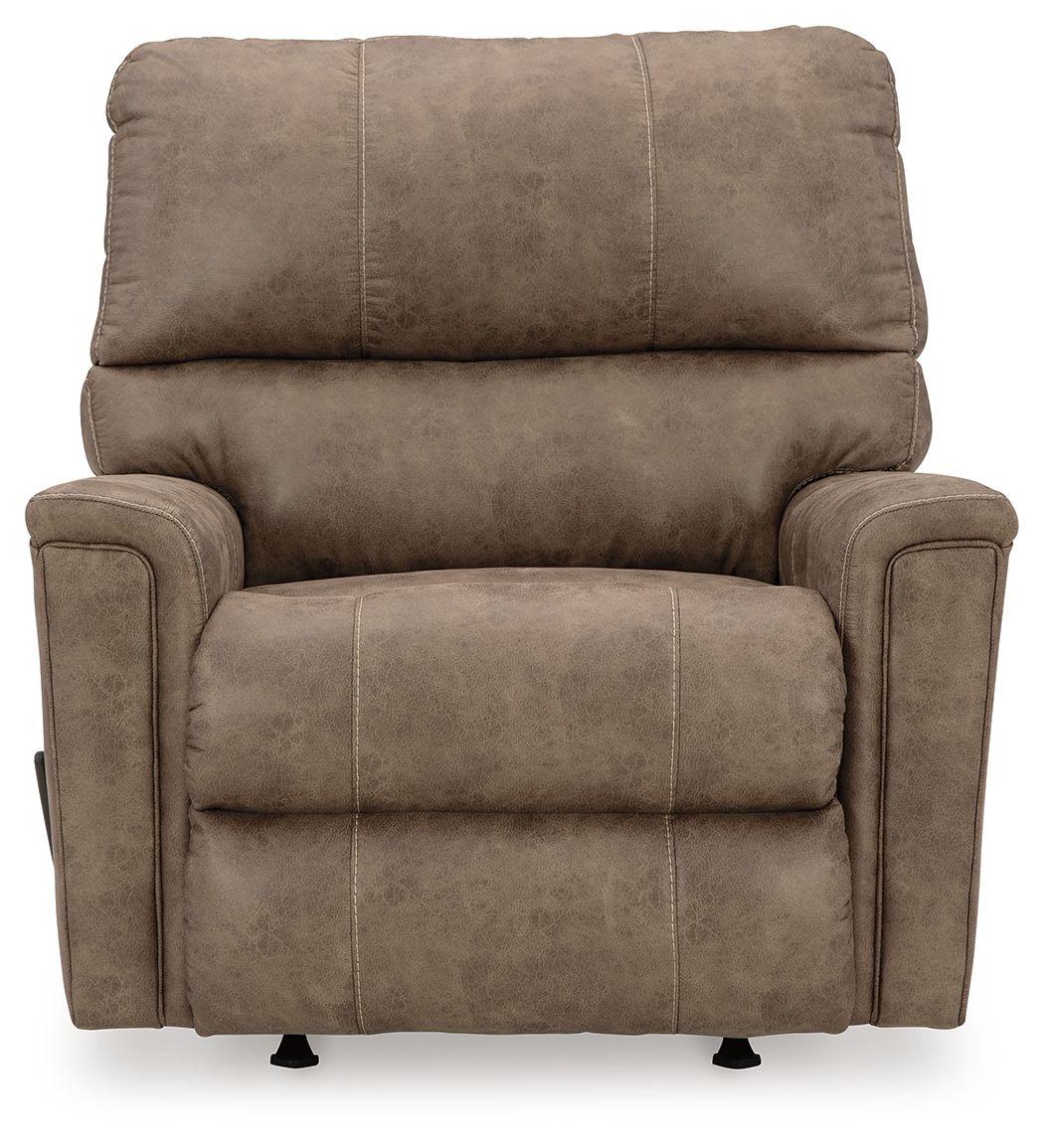Navi - Fossil - Rocker Recliner Rocker Chairs by Signature Design by Ashley® - Walls Furniture & Mattress