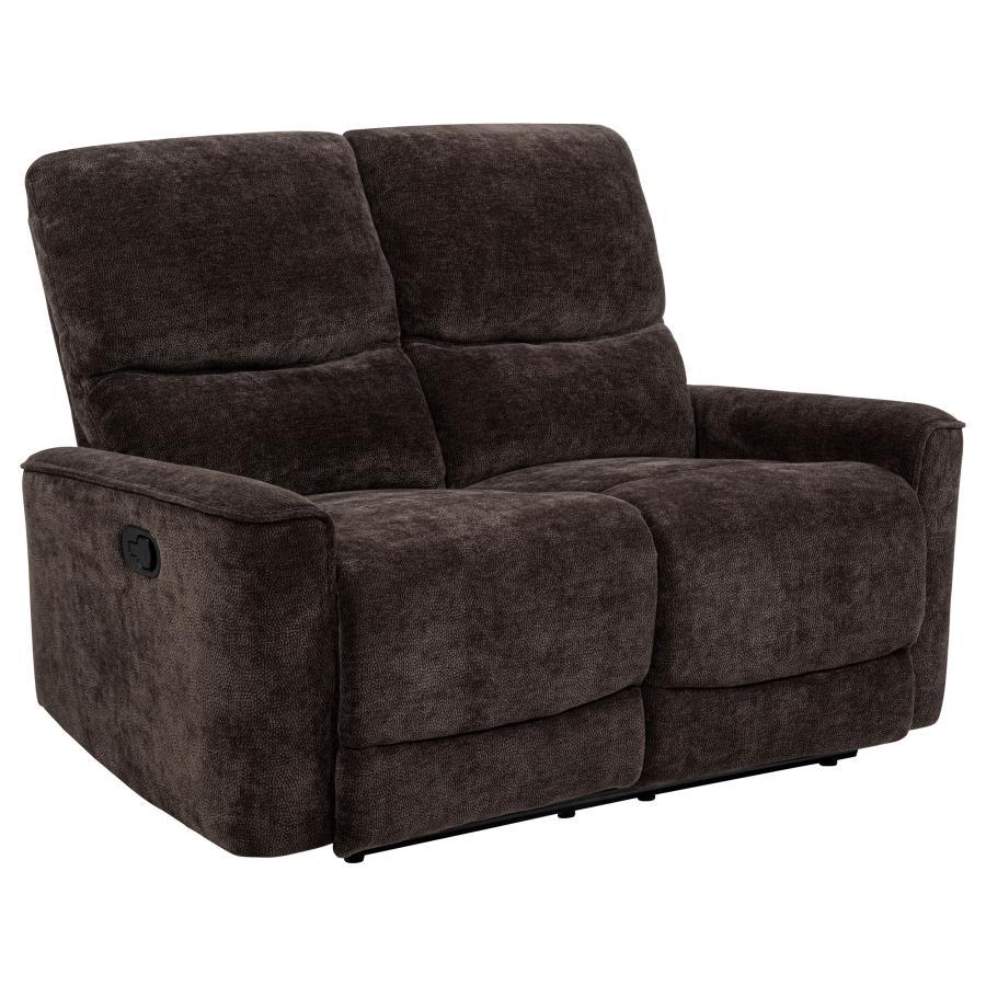 Navarro - Chenille Upholstered Reclining Loveseat Reclining Loveseats by Coaster Fine Furniture - Walls Furniture & Mattress