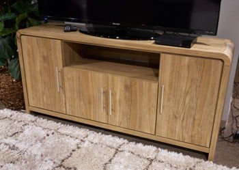 Dovander - Extra Large TV Stand - Brown TV Stands by Signature Design by Ashley® - Walls Furniture & Mattress