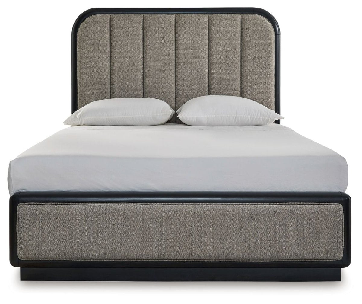 Rowanbeck - Upholstered Panel Bed Upholstered Beds by Signature Design by Ashley® - Walls Furniture & Mattress