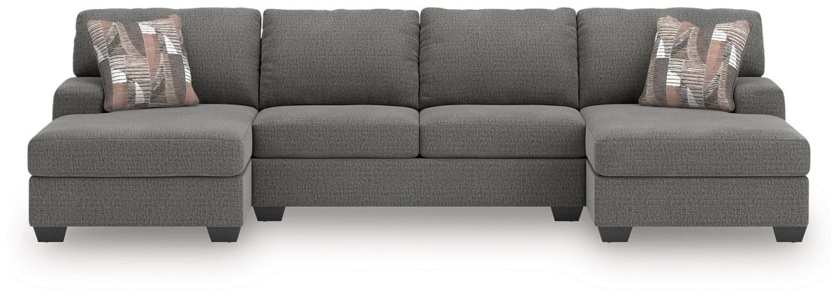Seyler Lane - Sectional Stationary Sectionals by Benchcraft® - Walls Furniture & Mattress