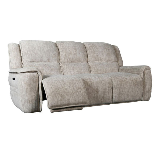Clayton - Sofa P3 & ZG - Galactic Parchment Reclining Sofas by Liberty Furniture - Walls Furniture & Mattress