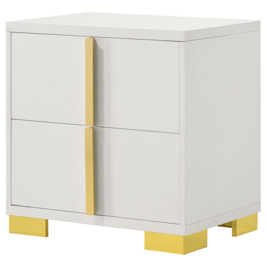 Marceline - 2 - Drawer Nightstand Accent Nightstands by Coaster Fine Furniture - Walls Furniture & Mattress
