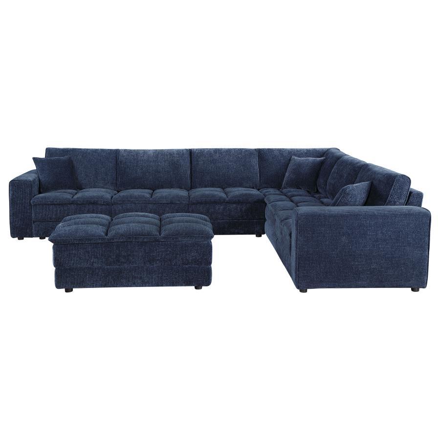 Atlantic - Upholstered Modular Sectional Sofa With Ottoman 2 Piece Living Room Sets by Coaster Fine Furniture - Walls Furniture & Mattress