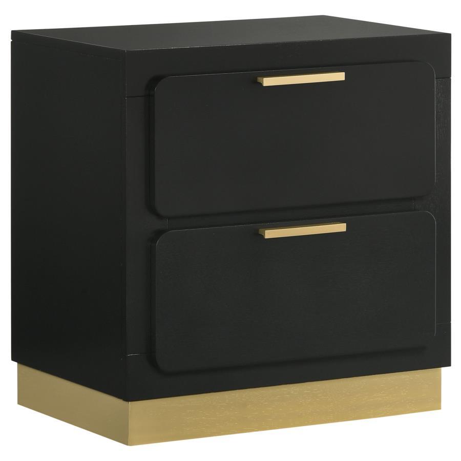 Caraway - 2 - Drawer Nightstand Accent Nightstands by Coaster Fine Furniture - Walls Furniture & Mattress