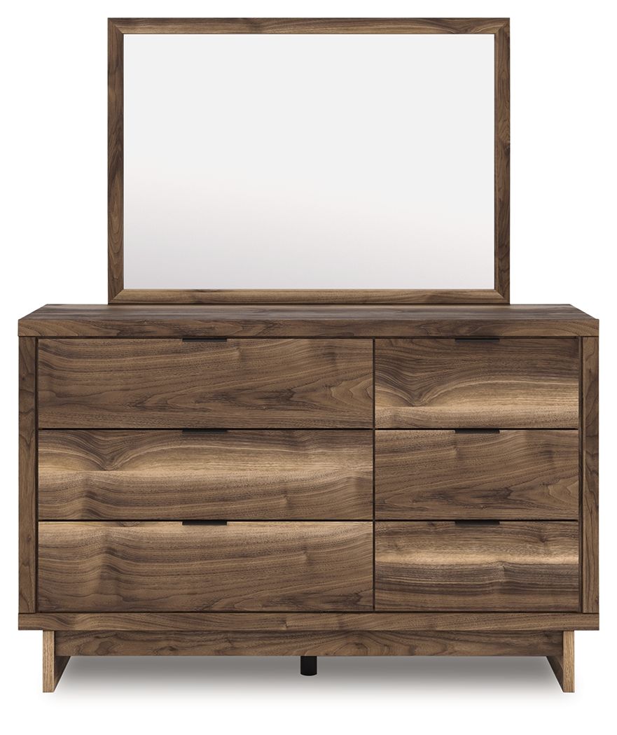 Chirason - 3 Pc. - Twin Panel Bed With Storage, Dresser And Mirror - Brown 3 Piece Bedroom Sets by Signature Design by Ashley® - Walls Furniture & Mattress