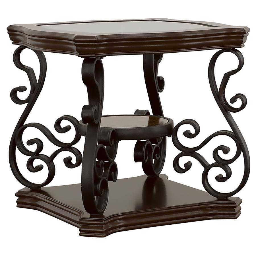 Laney - Glass Top Coffee And End Table Set Table Sets by Coaster Fine Furniture - Walls Furniture & Mattress