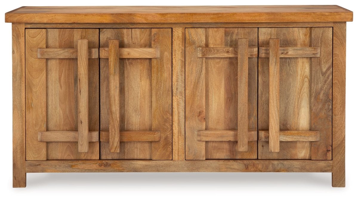 Dresor - Accent Cabinet - Natural Accent Cabinets by Signature Design by Ashley® - Walls Furniture & Mattress