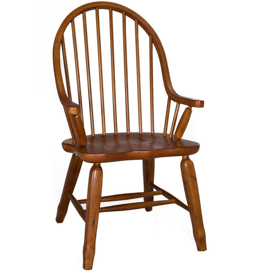 Treasures - Bow Back Arm Chair Arm Chairs by Liberty Furniture - Walls Furniture & Mattress