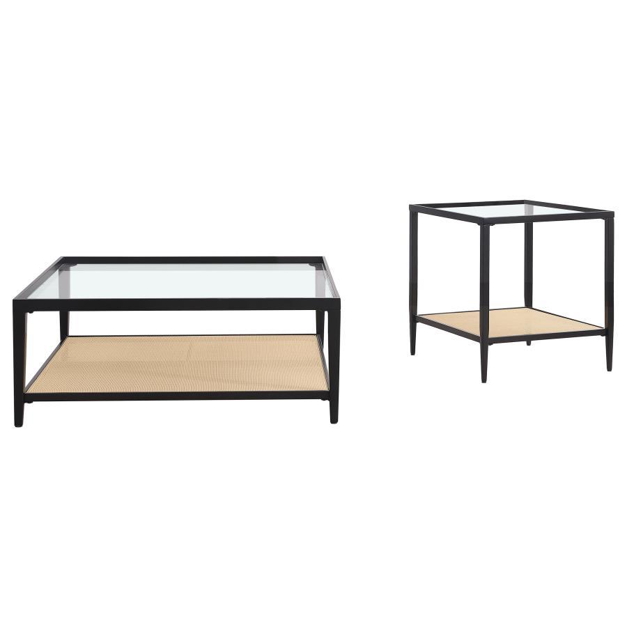 Amherst - Coffee Table Set Table Sets by Coaster Fine Furniture - Walls Furniture & Mattress