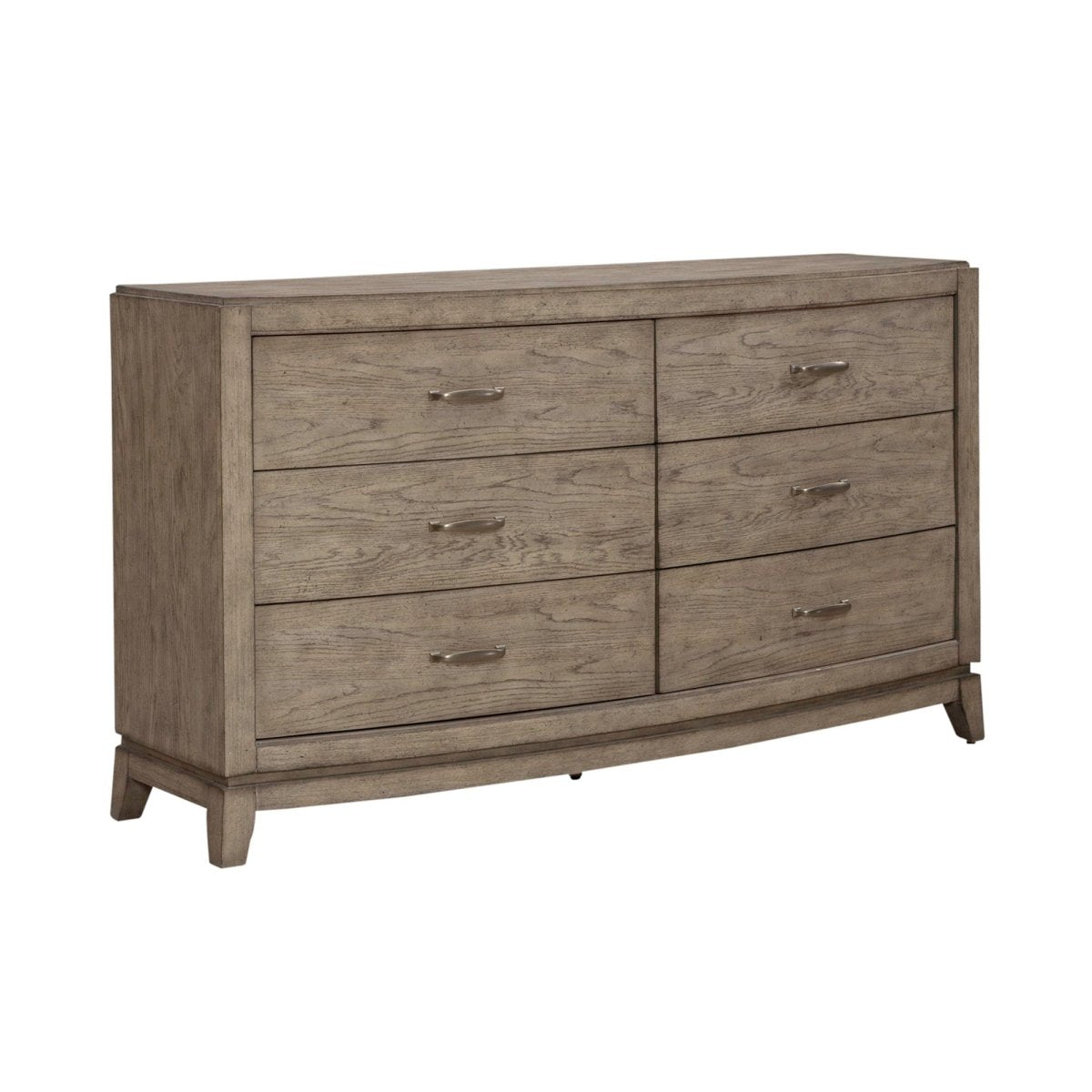 Avalon - 6 Drawer Dresser - Burnished Beige Dressers by Liberty Furniture - Walls Furniture & Mattress