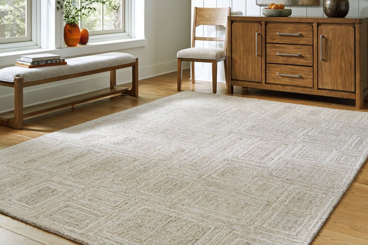 Brickburgh - Area Rug Area Rugs by Signature Design by Ashley® - Walls Furniture & Mattress