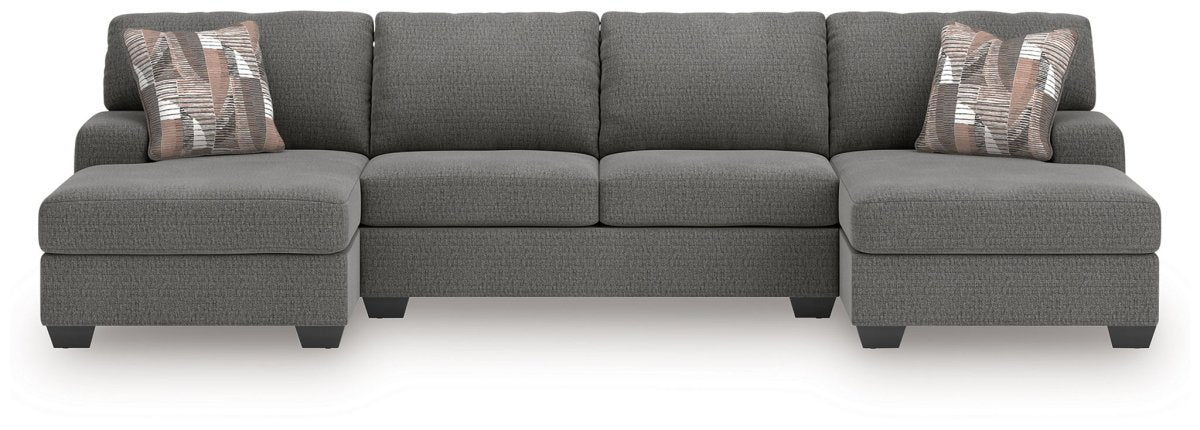 Seyler Lane - Sectional Stationary Sectionals by Benchcraft® - Walls Furniture & Mattress