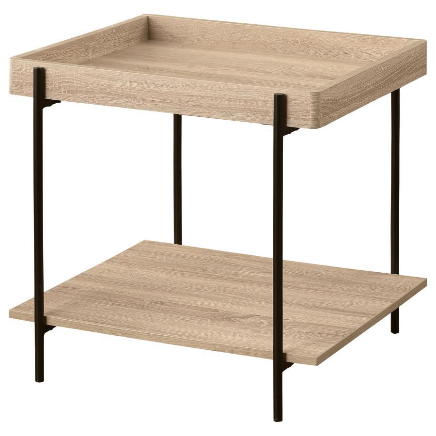 Fallon Rectangular Engineered Wood Table End Tables by Coaster Fine Furniture - Walls Furniture & Mattress