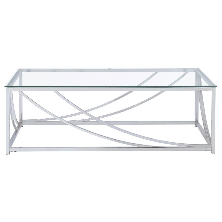 Lille - Glass Top Entryway Sofa Console Table Accents End Tables by CoasterEssence - Walls Furniture & Mattress
