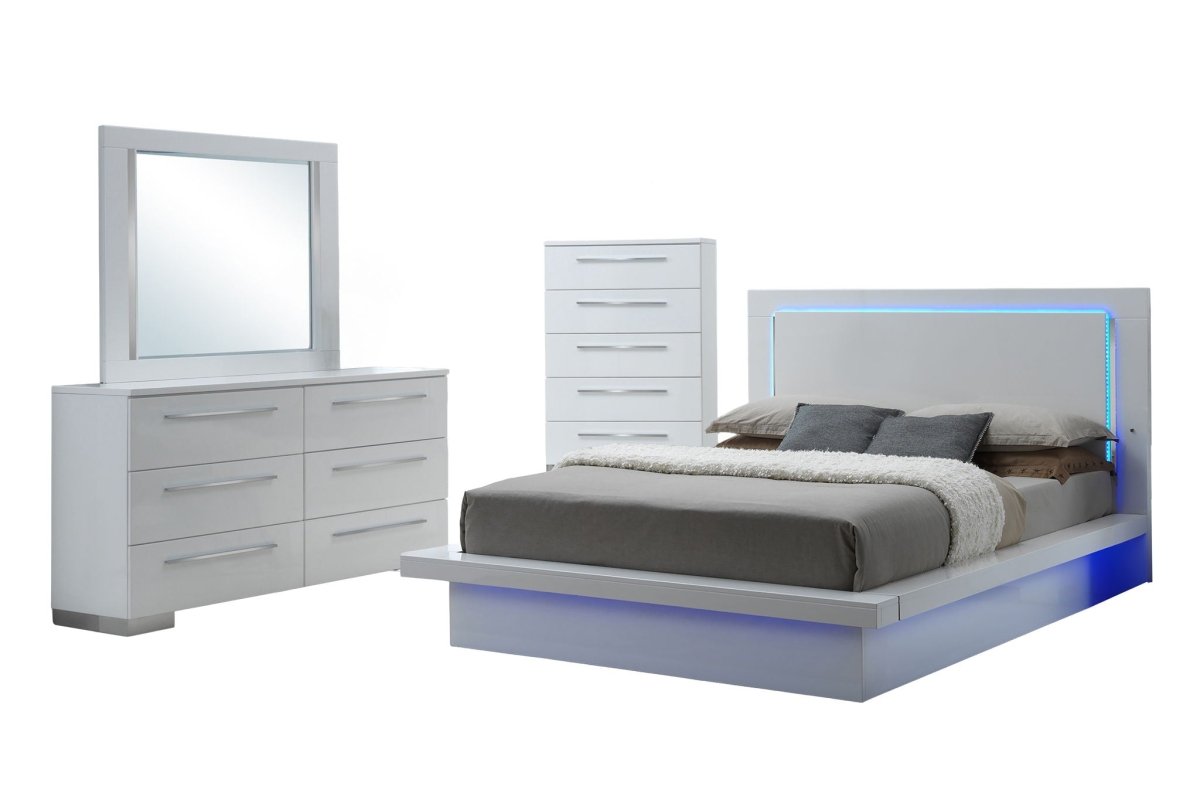 Sapphire - Bedroom Set 4 Piece Bedroom Sets by New Classic - Walls Furniture & Mattress