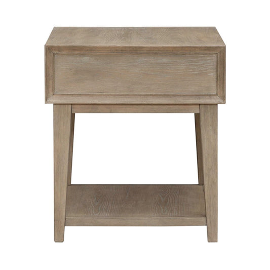 Brentwood - End Table - Sandstone End Tables by Liberty Furniture - Walls Furniture & Mattress