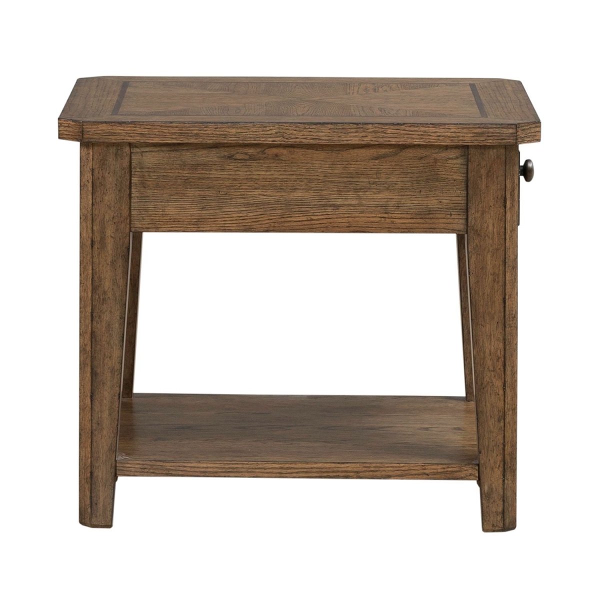 Carolina Park - End Table - Brown End Tables by Liberty Furniture - Walls Furniture & Mattress