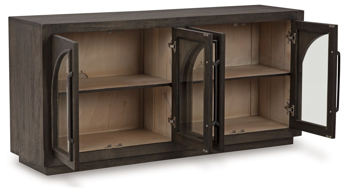 Dreley - Accent Cabinet - Grayish Brown Accent Cabinets by Signature Design by Ashley® - Walls Furniture & Mattress