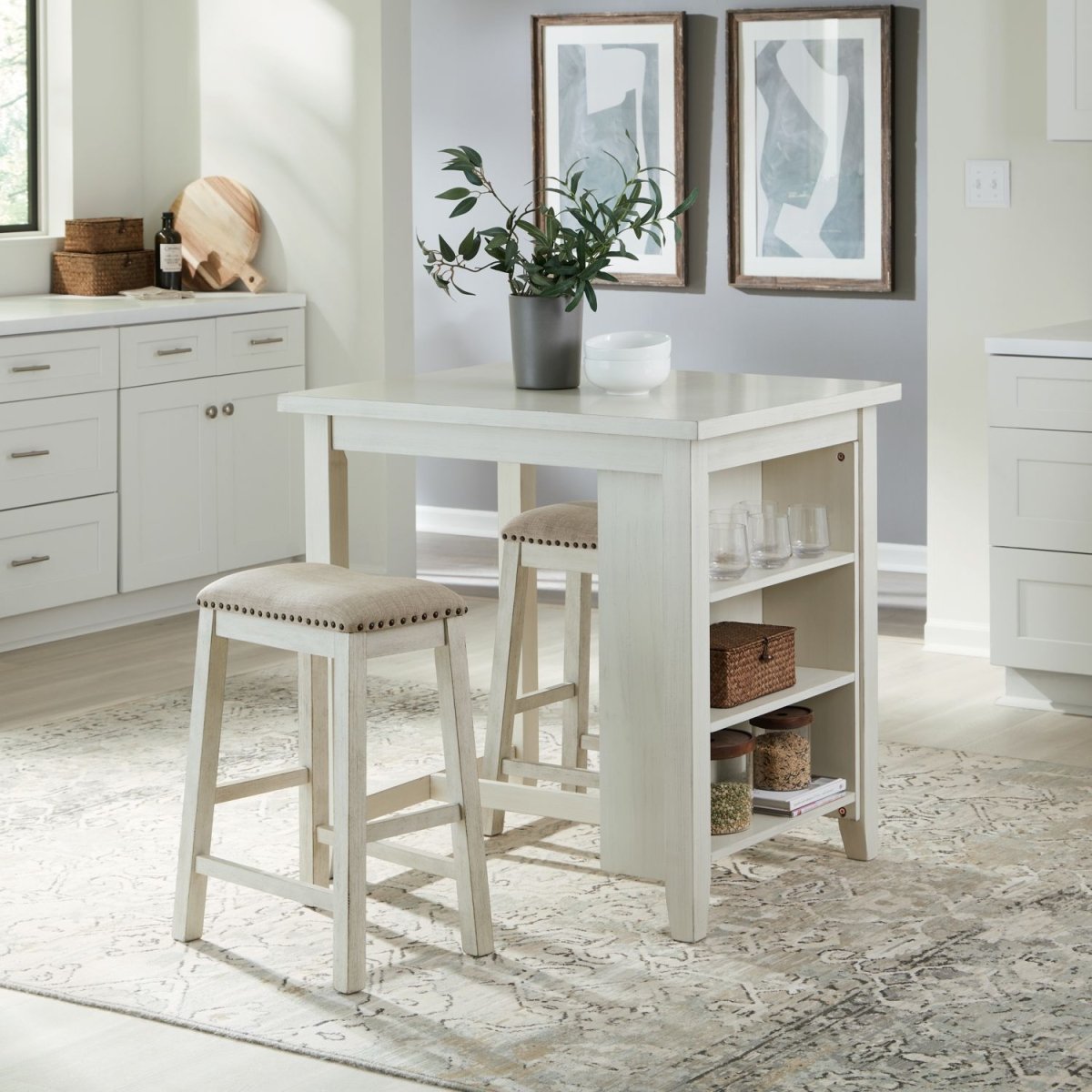 Brook Creek - 3 Piece Counter Set 3 Piece Dining Room Sets by Liberty Furniture - Walls Furniture & Mattress