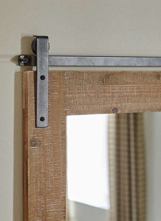 Lanie - Accent Mirror - Antique Brown Accent Mirrors by Signature Design by Ashley® - Walls Furniture & Mattress