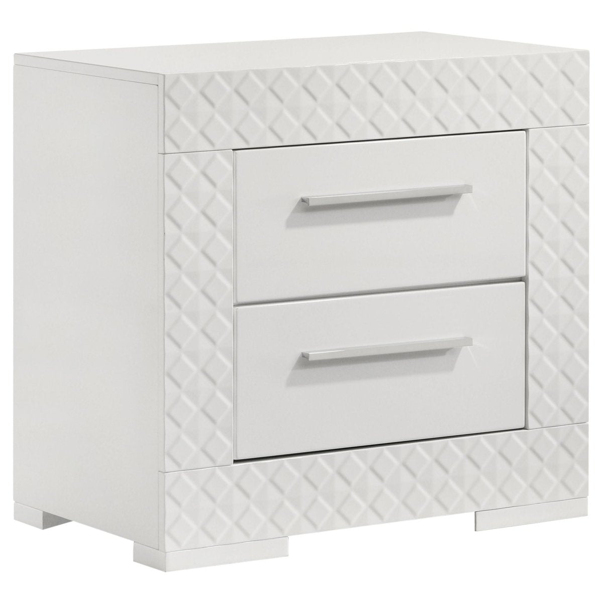 Ives - 2 - Drawer Nightstand Bedside Table Accent Nightstands by Coaster Fine Furniture - Walls Furniture & Mattress