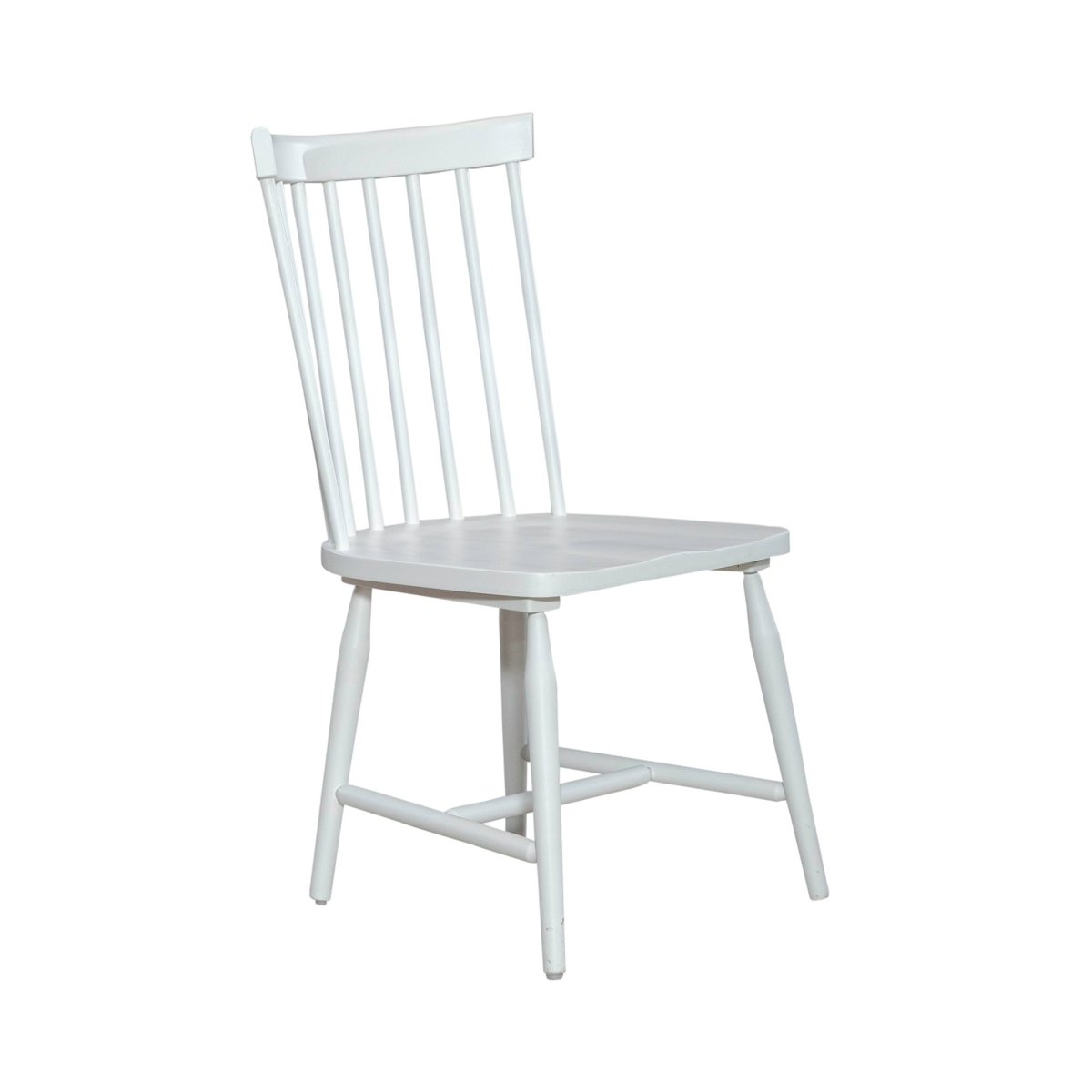 Palmetto Heights - Spindle Back Side Chair (RTA) - White Side Chairs by Liberty Furniture - Walls Furniture & Mattress
