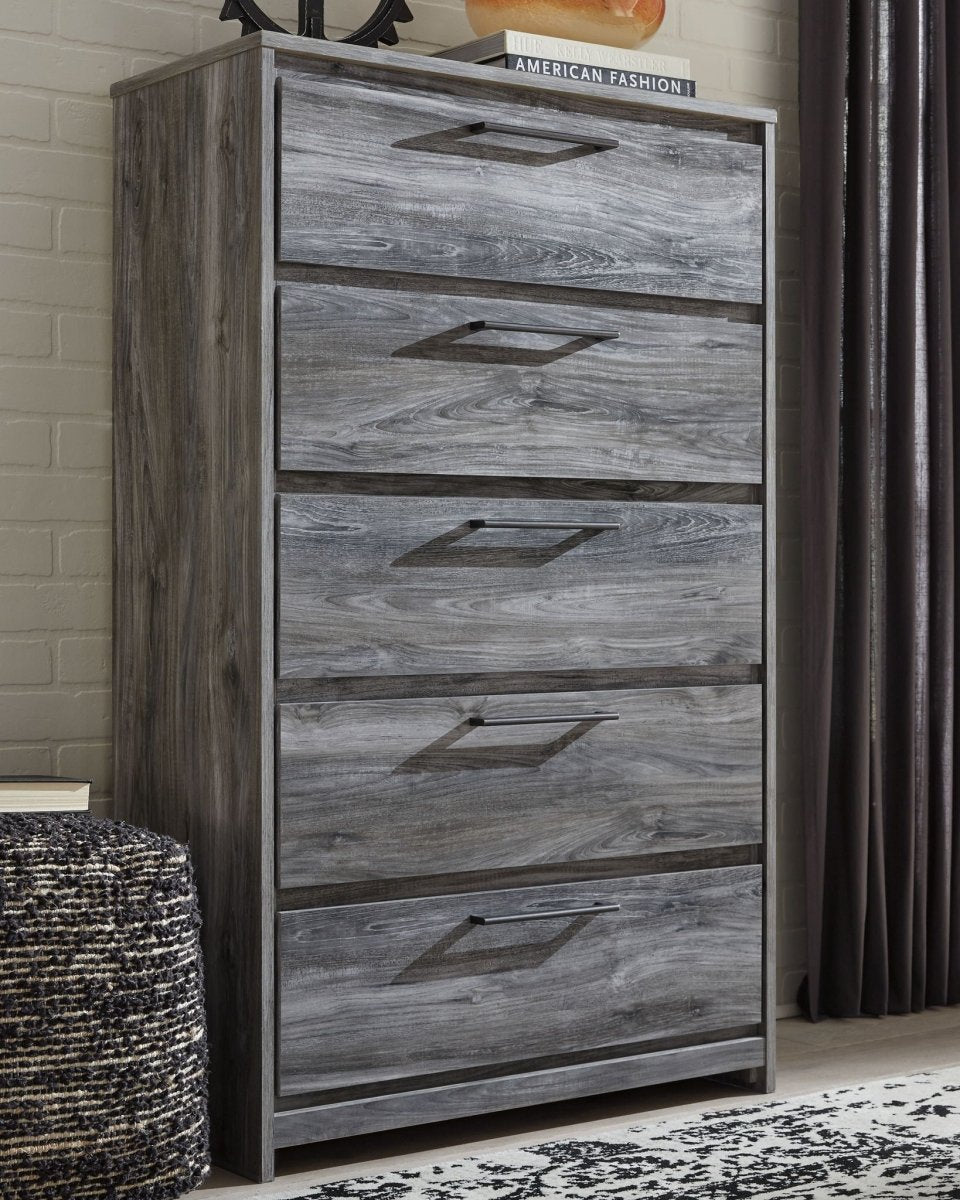 Baystorm - Five Drawer Chest Accent Chests by Signature Design by Ashley® - Walls Furniture & Mattress