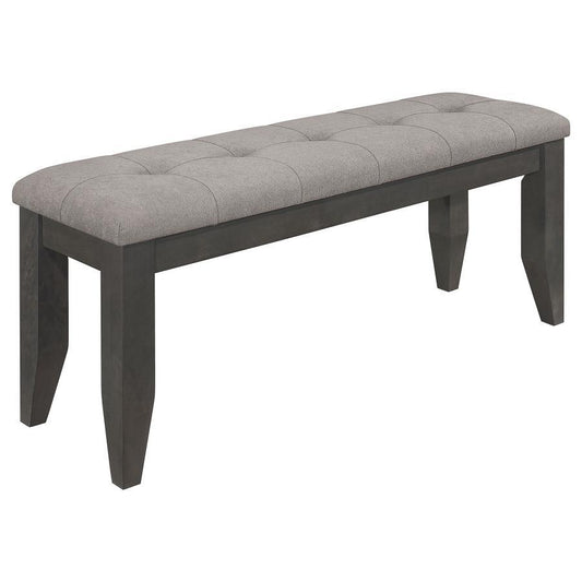 Dalila - Tufted Upholstered Dining Bench Upholstered Benches by CoasterEveryday - Walls Furniture & Mattress