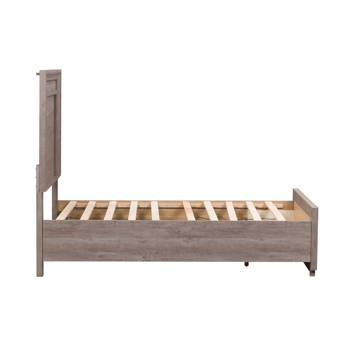 Horizons - Twin Storage Bed - Medium Gray Storage Beds by Liberty Furniture - Walls Furniture & Mattress