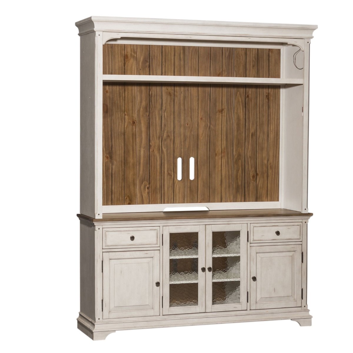 Morgan Creek - Entertainment Center Entertainment Centers by Liberty Furniture - Walls Furniture & Mattress