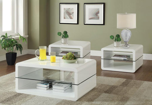 Elana - Coffee Table Set Table Sets by Coaster Fine Furniture - Walls Furniture & Mattress