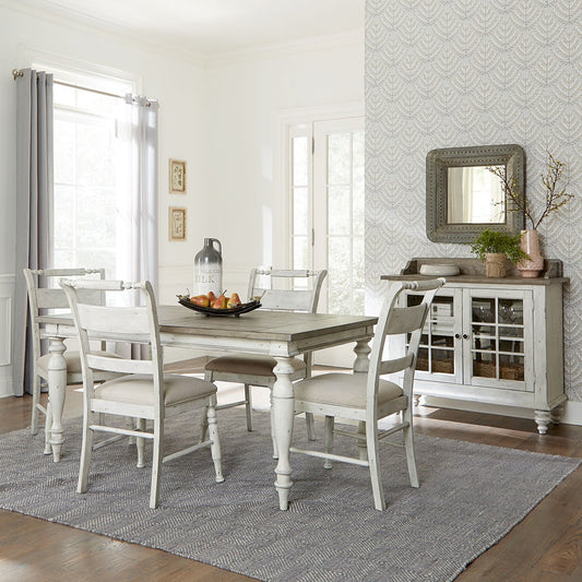 Whitney - Rectangular Table Set 5 Piece Dining Room Sets by Liberty Furniture - Walls Furniture & Mattress