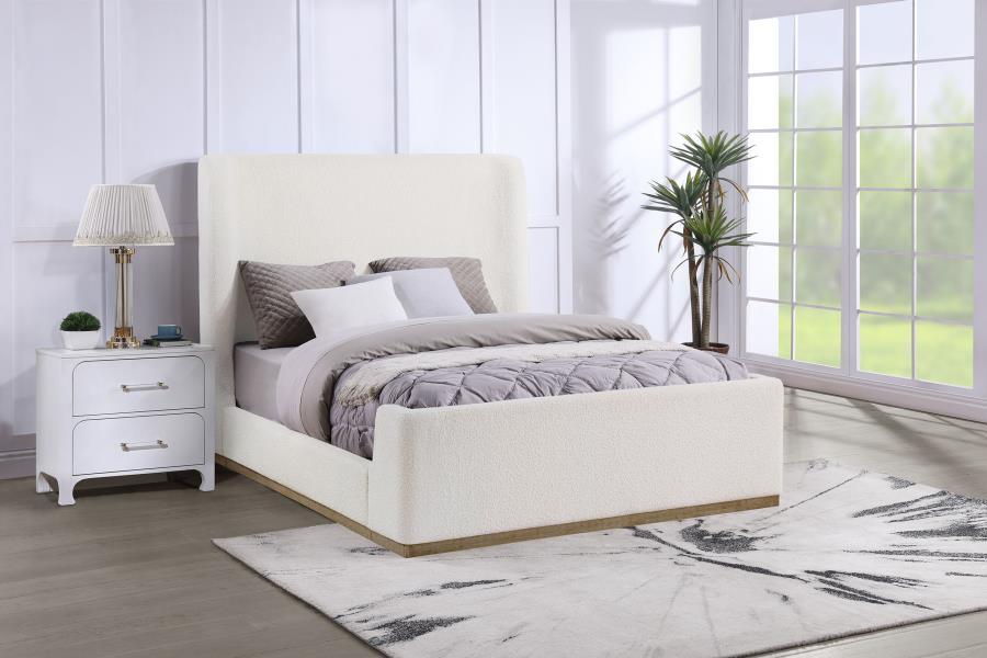 Nala - Upholstered Sleigh Bed Sleigh Beds by Coaster Fine Furniture - Walls Furniture & Mattress