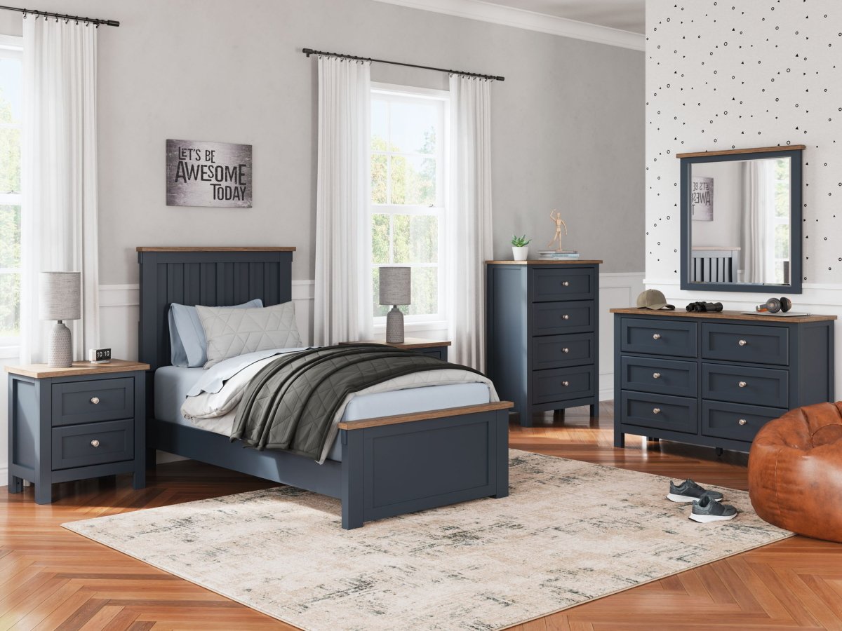 Landocken - Panel Bedroom Set 6 Piece Bedroom Sets by Signature Design by Ashley® - Walls Furniture & Mattress