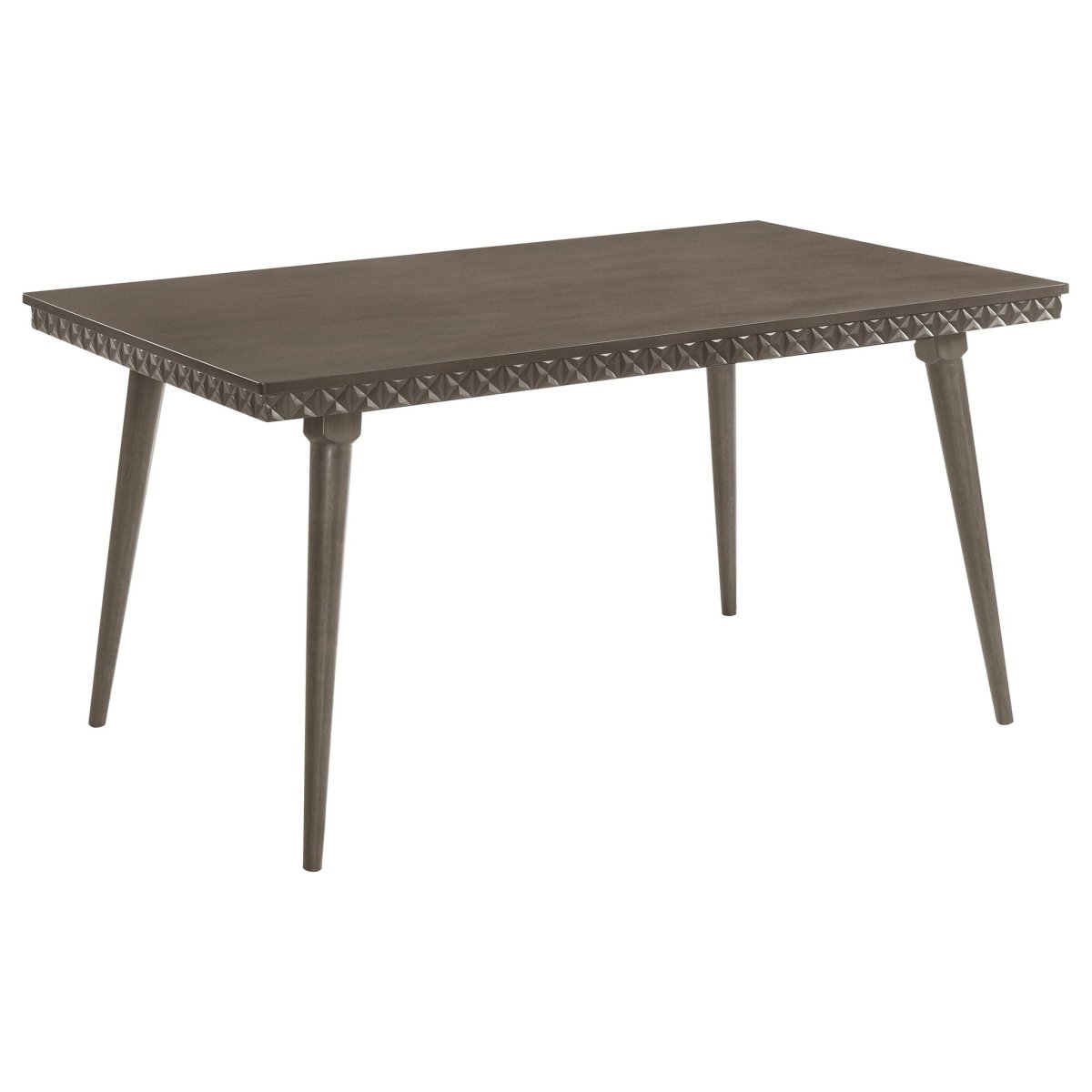 Onslow - Rectangular Wood Dining Table - Dark Brown Dining Tables by Coaster Fine Furniture - Walls Furniture & Mattress
