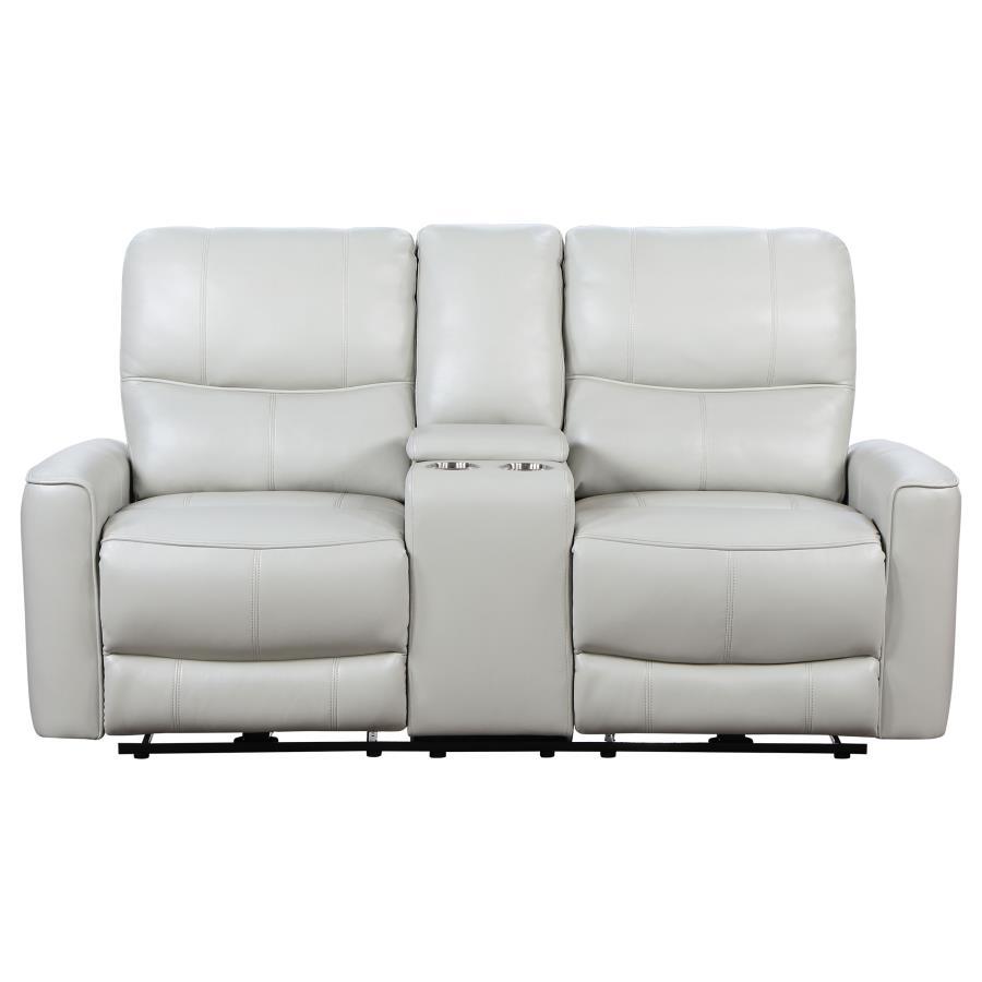 Greenfield - Upholstered Power Reclining Loveseat Reclining Loveseats by Coaster Fine Furniture - Walls Furniture & Mattress