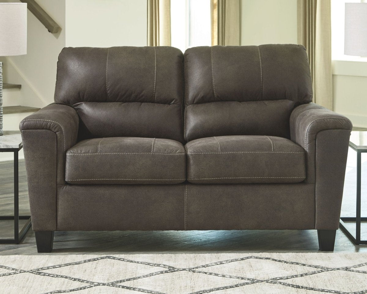 Navi - Stationary Loveseat Stationary Loveseats by Signature Design by Ashley® - Walls Furniture & Mattress