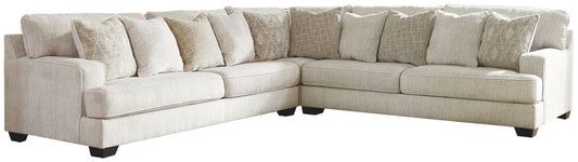 Rawcliffe - Sectional Stationary Sectionals by Signature Design by Ashley® - Walls Furniture & Mattress