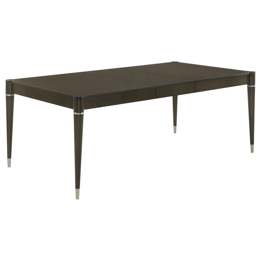 Reseda - Extension Leaf Dining Table - Ash Brown Dining Tables with Extensions by Coaster Fine Furniture - Walls Furniture & Mattress