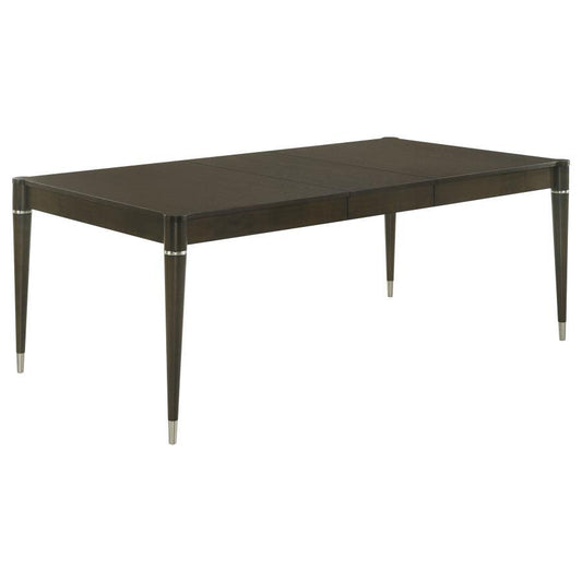 Reseda - Extension Leaf Dining Table - Ash Brown Dining Tables with Extensions by Coaster Fine Furniture - Walls Furniture & Mattress