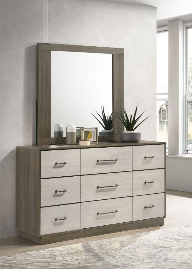 Fenwick - 9 - Drawer Dresser Dressers by Coaster Fine Furniture - Walls Furniture & Mattress