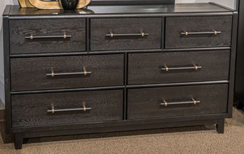 Haldenwick - Dresser - Black Dressers by Signature Design by Ashley® - Walls Furniture & Mattress