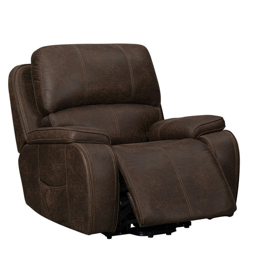 Brookings - Power Lift Recliner With Heat & Massage - Brown Lift Chairs by New Classic - Walls Furniture & Mattress