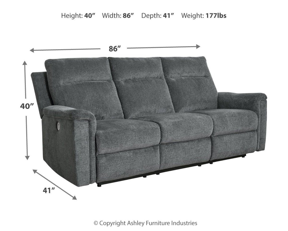 Barnsana - Power Reclining Sofa Reclining Sofas by Signature Design by Ashley® - Walls Furniture & Mattress