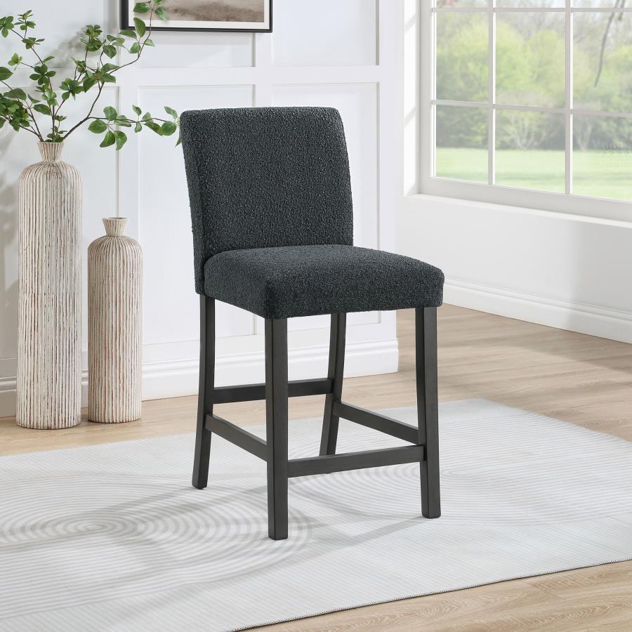Alba - Boucle Upholstered Counter Height Dining Chair (Set of 2) Chair Sets by CoasterEveryday - Walls Furniture & Mattress