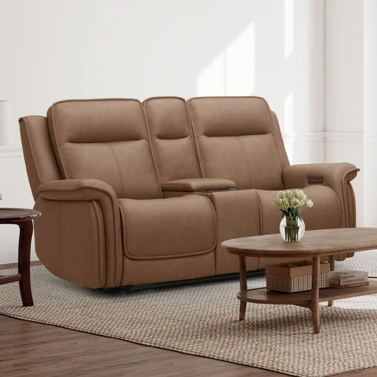 Cora - Loveseat With Console P3 & ZG Reclining Loveseats by Liberty Furniture - Walls Furniture & Mattress