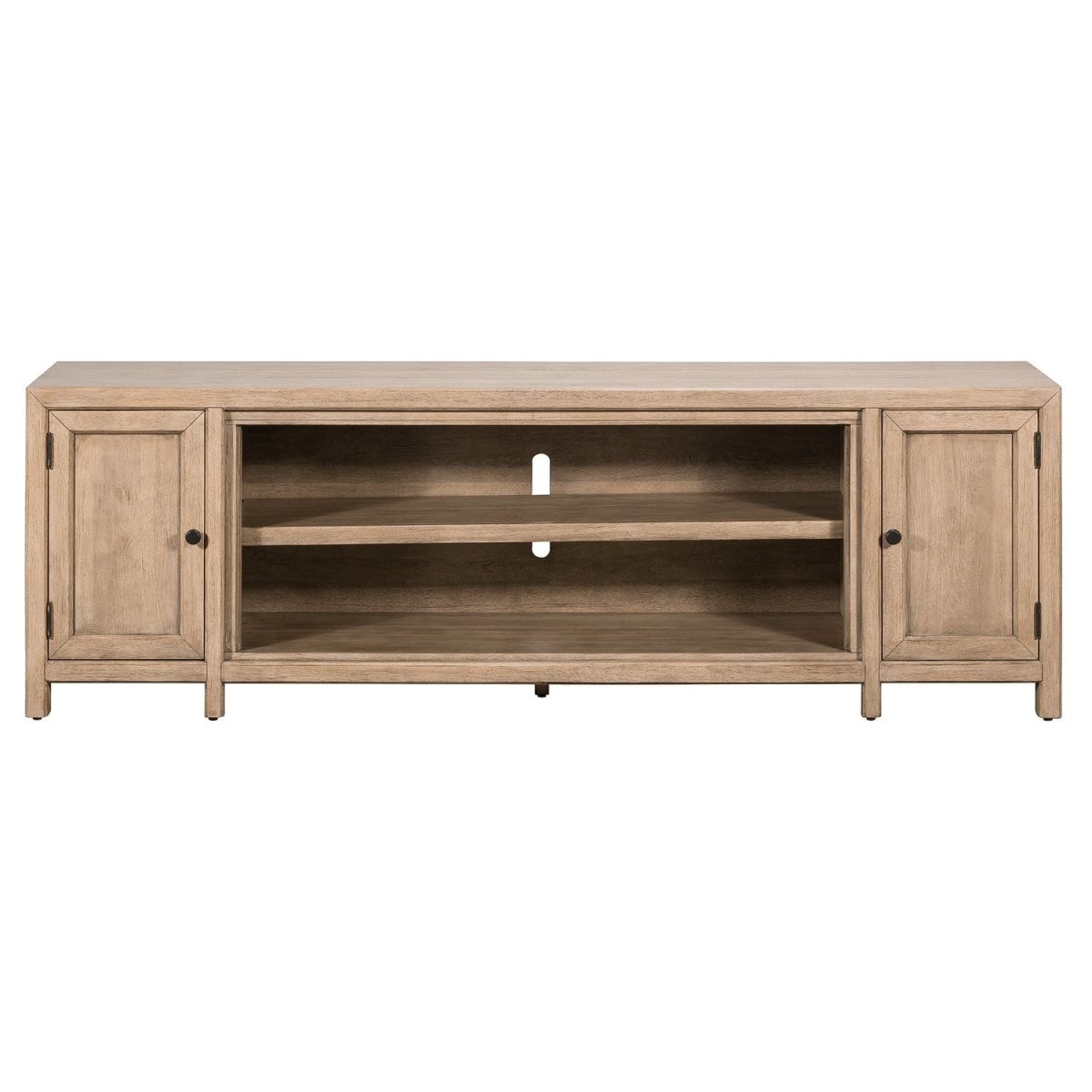 Fireplace TV Consoles - 82" Fireplace TV Console - White Fireplace TV Stands by Liberty Furniture - Walls Furniture & Mattress