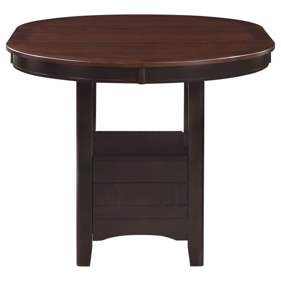 Lavon - Oval Extension Counter Dining Table - Light Chestnut Counter Tables by CoasterEveryday - Walls Furniture & Mattress