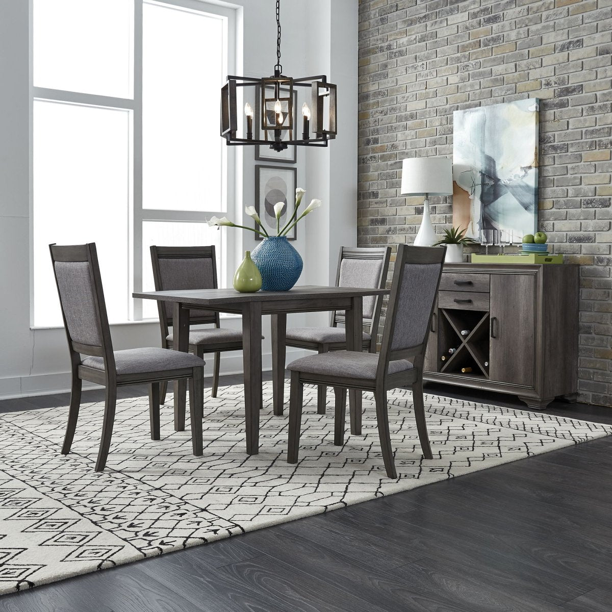 Tanners Creek - Drop Leaf Table Set 3 Piece Dining Room Sets by Liberty Furniture - Walls Furniture & Mattress